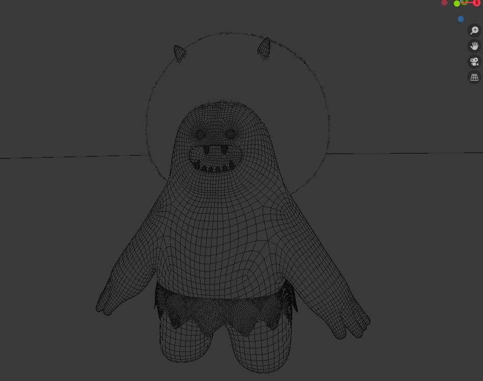 wireframe oni